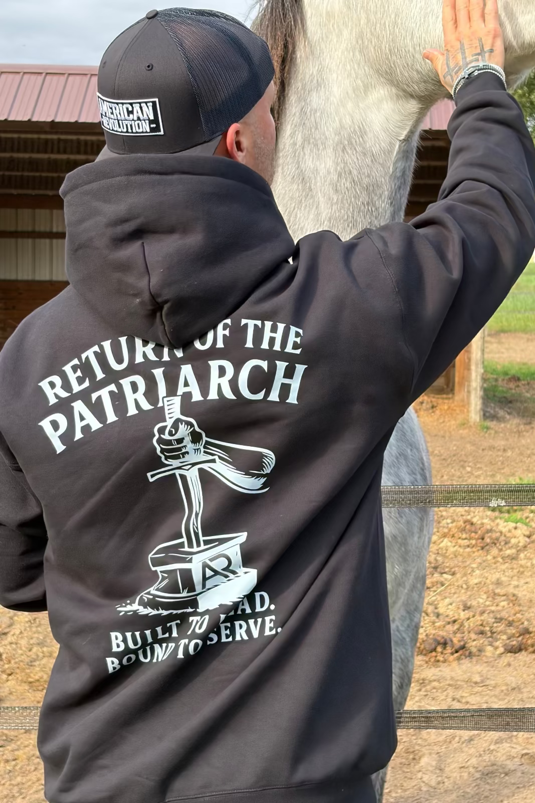 Return of the Patriarch - Cowboy Hoodie