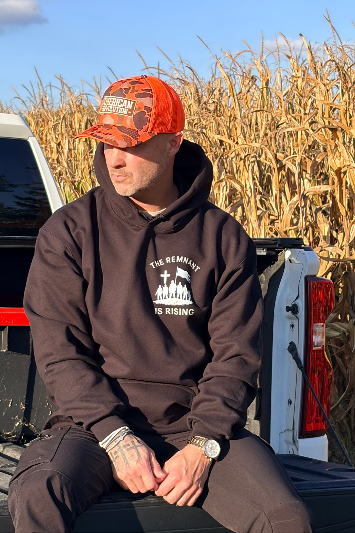 The Remnant is Rising - Cowboy Hoodie